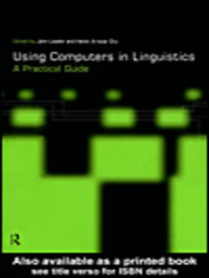 cover image of Using Computers in Linguistics